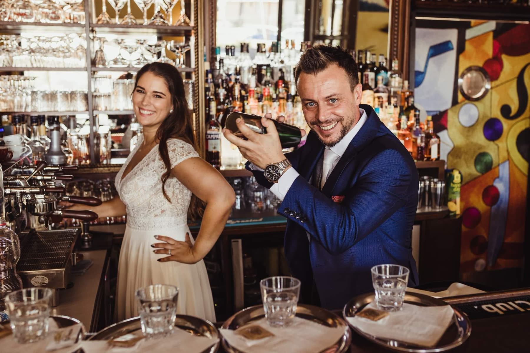 Majitelé La VIDA Cubana za barem